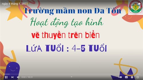 Tạo hình   Vẽ thuyền trên biển - Giáo viên: Nguyễn Thị Thanh Hà